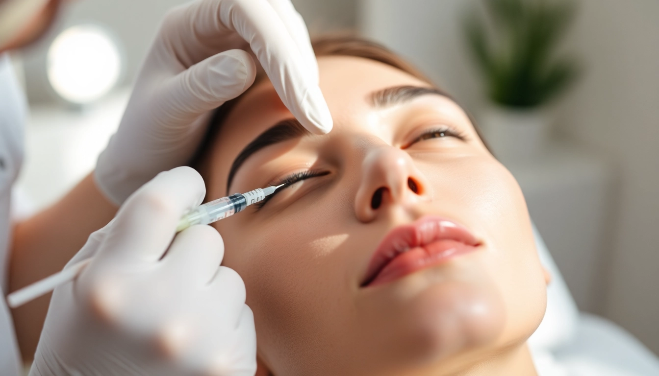 Botox Zürich treatment being administered by an expert in a modern clinic, emphasizing precision and safety for smooth, youthful skin.