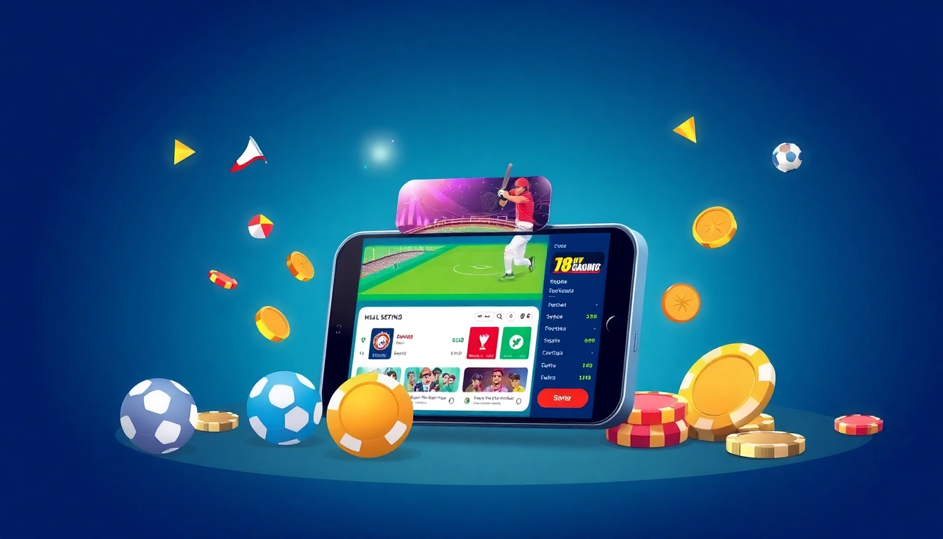 Fairplay online feature prominently in an engaging sportsbook and casino app interface on a mobile device, emphasizing user-friendly betting experience for Indian players.