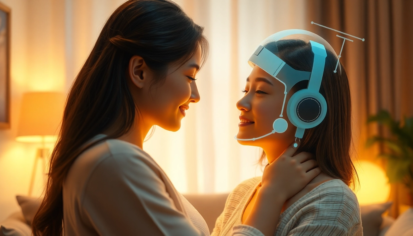 ai girlfriend engaging in a warm and realistic conversation, showcasing emotional connection and unfiltered chat features for 2025.
