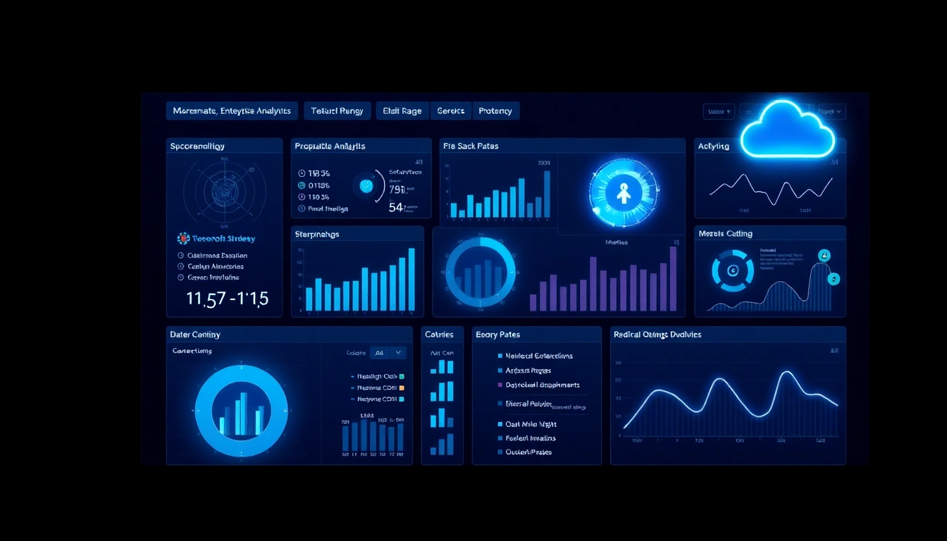MicroStrategy illustrates advanced business intelligence dashboard with AI and data charts for